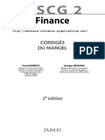 DSCG 2 Finance - Corrigés Du Manuel