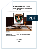 A t Derecho Constitucional Trabajo Aplicativo Policía Nacional Del Perú
