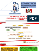 ORGANIGRAMA DEL MINISTERIO PUBLICO PDDF