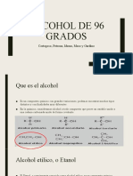 Alcohol de 96 Grados