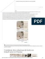 Combinar Dos Columnas de Texto en DataFrame en Pandas - Delft Stack
