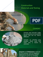 Construction Materials & Testing