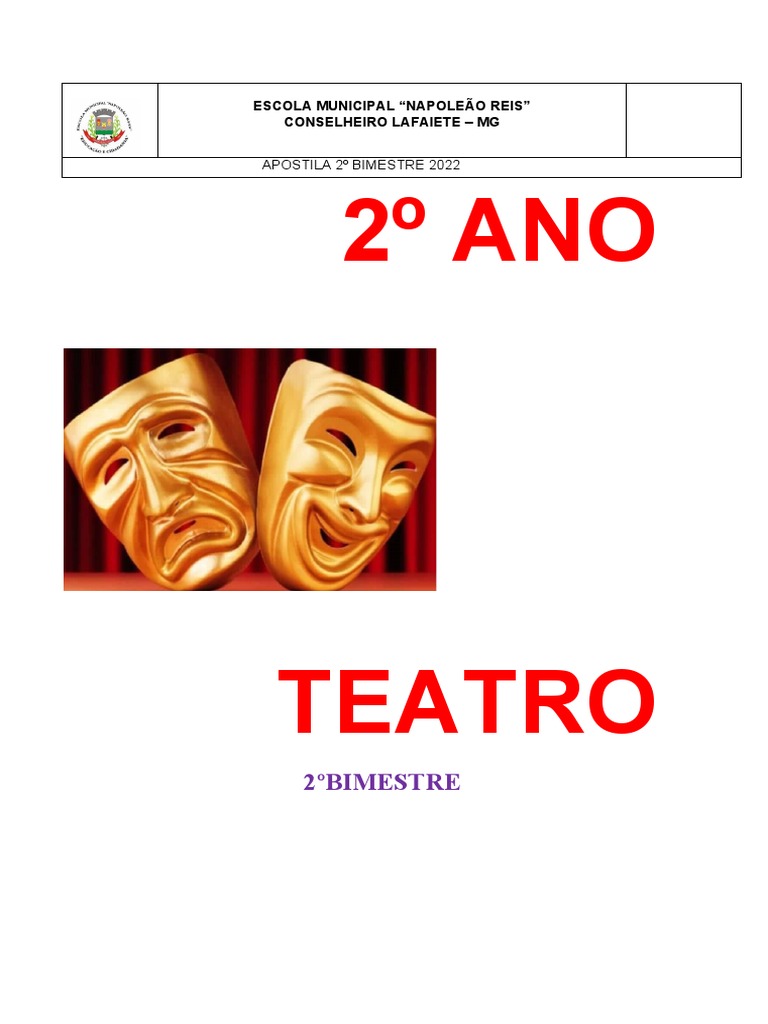 Atividades de Teatro para o 2º Ano | PDF | Teatro | Ator