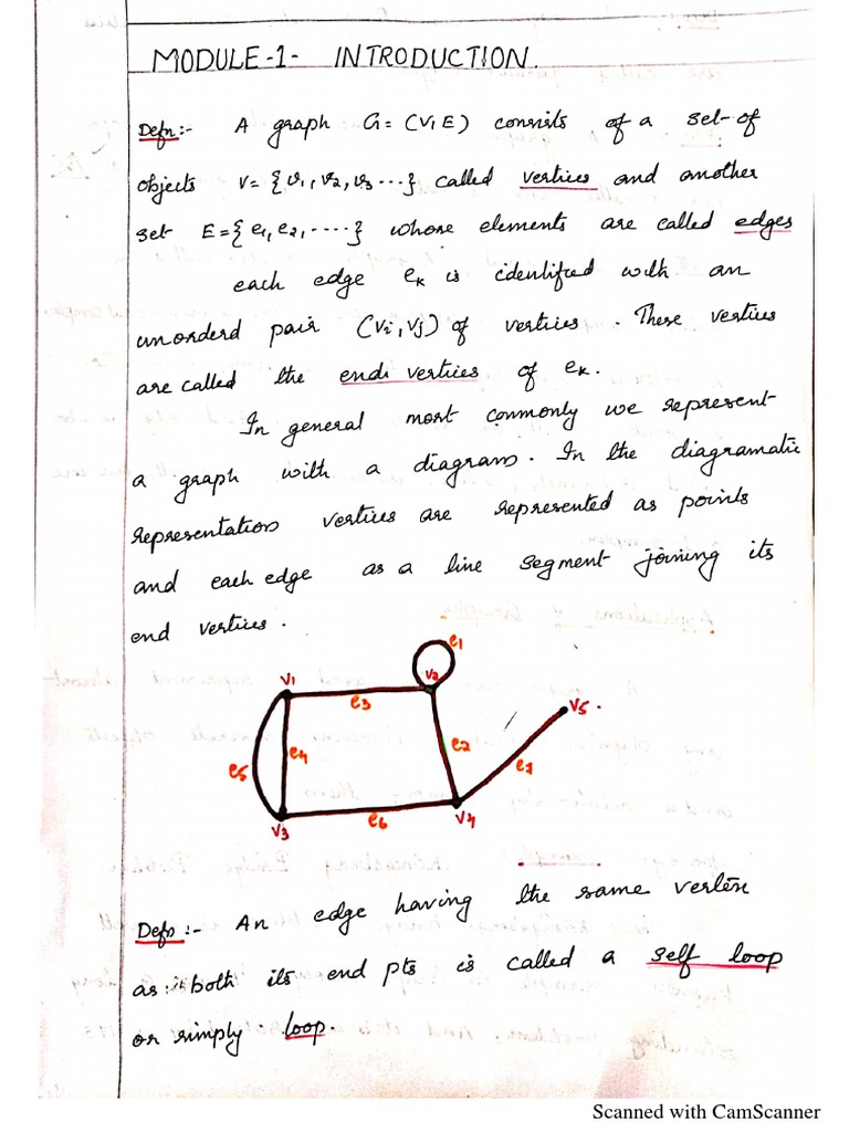 Graph theory notes pdf