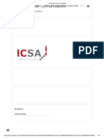 Evaluación de Comunidades ICSA