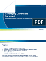 City Housing Fund Presentation Oct 25
