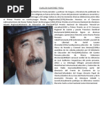 Carlos Sánchez Vega Analisis Literario