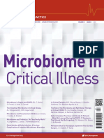 ICU Management of Intestinal Microbiome Alteration