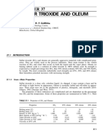 Sulfur Trioxide and Oleum