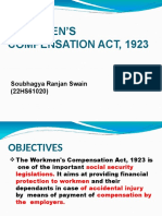 Workmen Compensation Act Soubhagya Swain 22HS61020