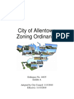 Allentown Zoning Ordinance Summary