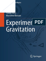 (Lecture Notes in Physics) Fulvio Ricci, Massimo Bassan - Experimental Gravitation-Springer (2022)