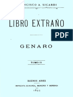 Libro Extraño II - Genaro - Francisco A. Sicardi