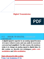 Digital Transmission: Analog-to-Digital Conversion Techniques