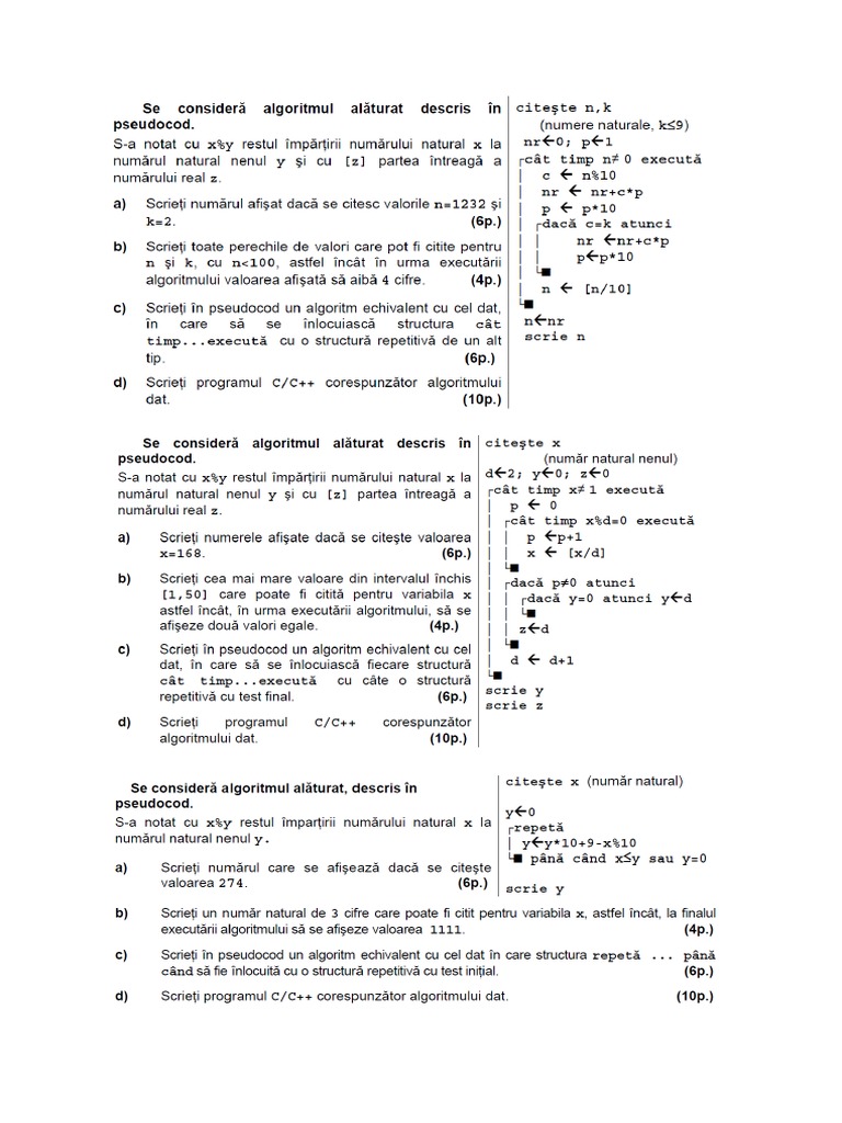 Tema Algoritmi 3 | PDF