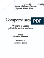 Autori Diversi, Comporre Arcano (Webern e Varèse)