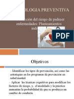 PPTS - Reduccion de Riesgos de Padecer Enfermedades