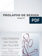 Prolapso de Bexiga