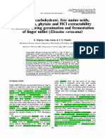 2 - Changes in Carbohydrate, Free Amino Acids, Phytate and HCL Extractability