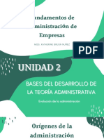 Fundamentos de la administración a través de la historia