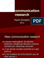 Mass Communication Research Primera Clase