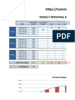 Weekly Budget Template 01