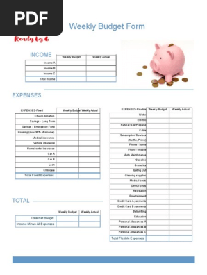 weekly budget template 12