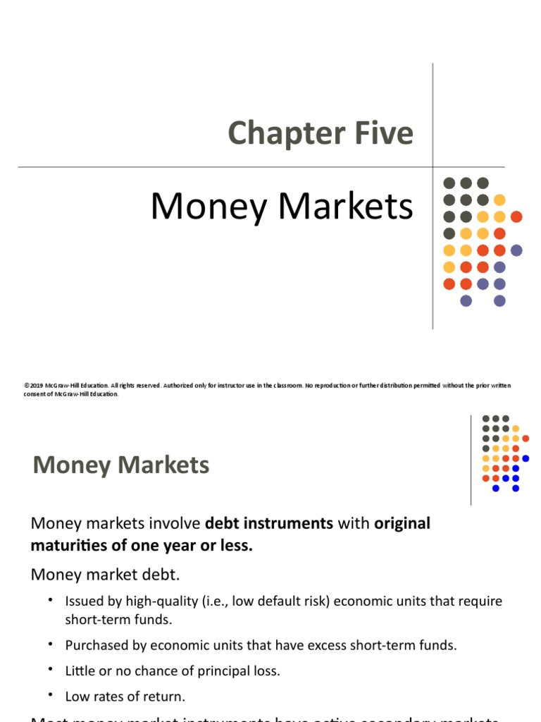 Chapter 5 - Money Market | PDF | Repurchase Agreement | United States ...
