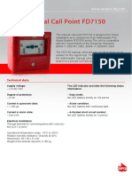 Fisa Tehnica Buton de Incendiu Adresabil UniPOS FD7150