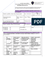 7° Informe Pedagogico - Alonso Bestard