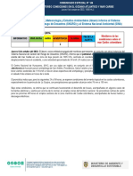 Monitoreo potencial ciclón Trece mar Caribe