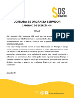 Exercícios - Aula 3 - Jornada SOS Servidor