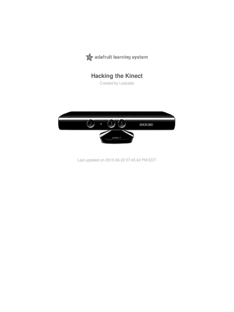 Hacking the kinect pdf usb device driver