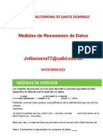 Medidas de Posicion No Central, 17 Noviembre 2021