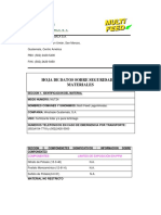 MSDS Multi Feed Leguminosas Mayo 2011