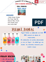Exposición Marketing Yogurt Danlac