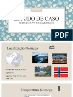 Estudo de caso: Noruega vs Moçambique