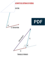 Ejercicios de Suma de Vectores Triangulo