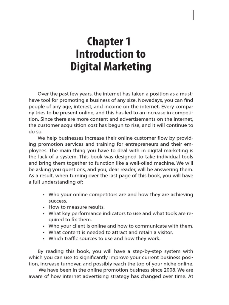 CuttingEdge Digital Marketing An Introduction to Building an