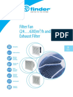 Filter Fan (24 630) M /H and Exhaust Filter: Drying Kilns
