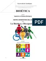 Bioética en La Discapacidad