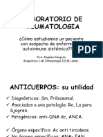 Laboratorio Reumatología