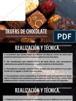 Trufas de Chocolate, Proceso de Elaboración + Ingredientes.