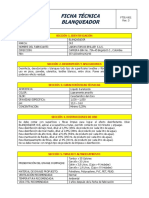 Ficha técnica blanqueador Ouí desinfectante multiuso