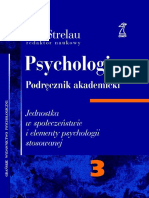 Jan Strelau - Psychologia - Podręcznik Akademicki Tom III 3