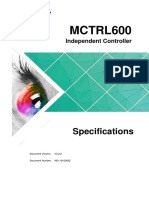 MCTRL600 Independent Controller Specifications V2.2.0