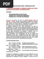 USE Municipal de Praia Grande 3 Encontro 2011