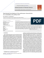 Experimental Investigation of The Performance Characteristics