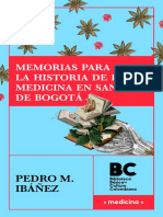 BBCC Libro PDF 103 Memorias para La Historia de La Medicina