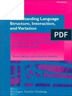 (Michigan Teacher Training) Steven Brown, Salvatore Attardo - Understanding Language Structure, Interaction, And Variation_ an Introduction to Applied Linguistics and Sociolinguistics for Nonspecialis